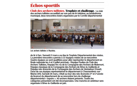 Challenge Néo Licenciés CD19 2026